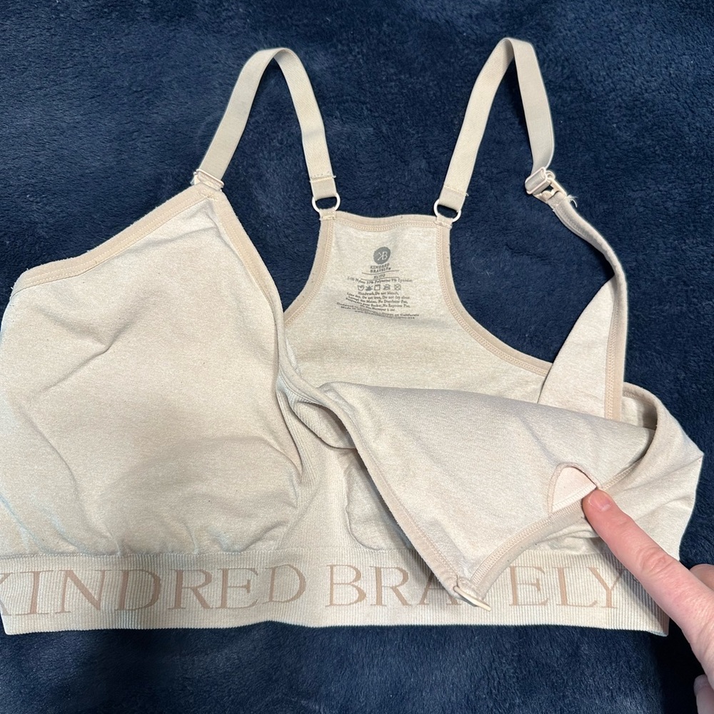 Kindred Bravely XL padded nursing sports bra